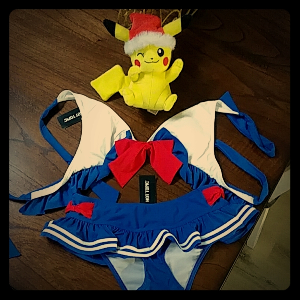 Sailor Moon 2 piece bikini bathing suit